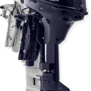 Tohatsu 20 HP Tiller Outboard Motor – MFS20 – 2025 WHITE/BLACK